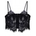Sexy Lace Floral Strap Women Black White Cami Blouse Tank Tops