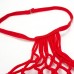 Plus Size High knitted Neck Halter Mesh Hollow Vintage Bikini Swimsuit Beachwear