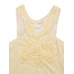 Sexy Women Sleeveless Halter Lace Hollow Stitching Slim Tank Top