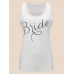 Casual Sexy Letter Printed Sleeveless Women Tank Top