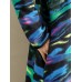 Ethnic Women Thick Long Sleeve Frog Button Printed Coat with Pockets