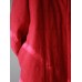 Vintage Women Solid Color Long Sleeve Hooded Cotton Long Coat